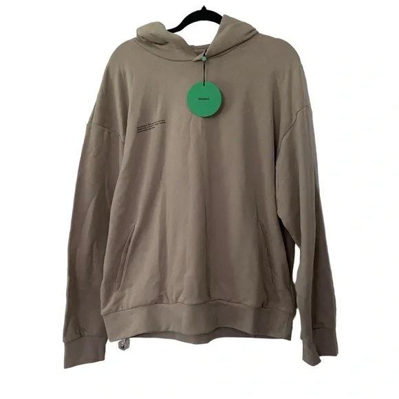 NWT PANGAIA Organic Logo Print Hoodie Sweatshirt L - Picture 2 of 16